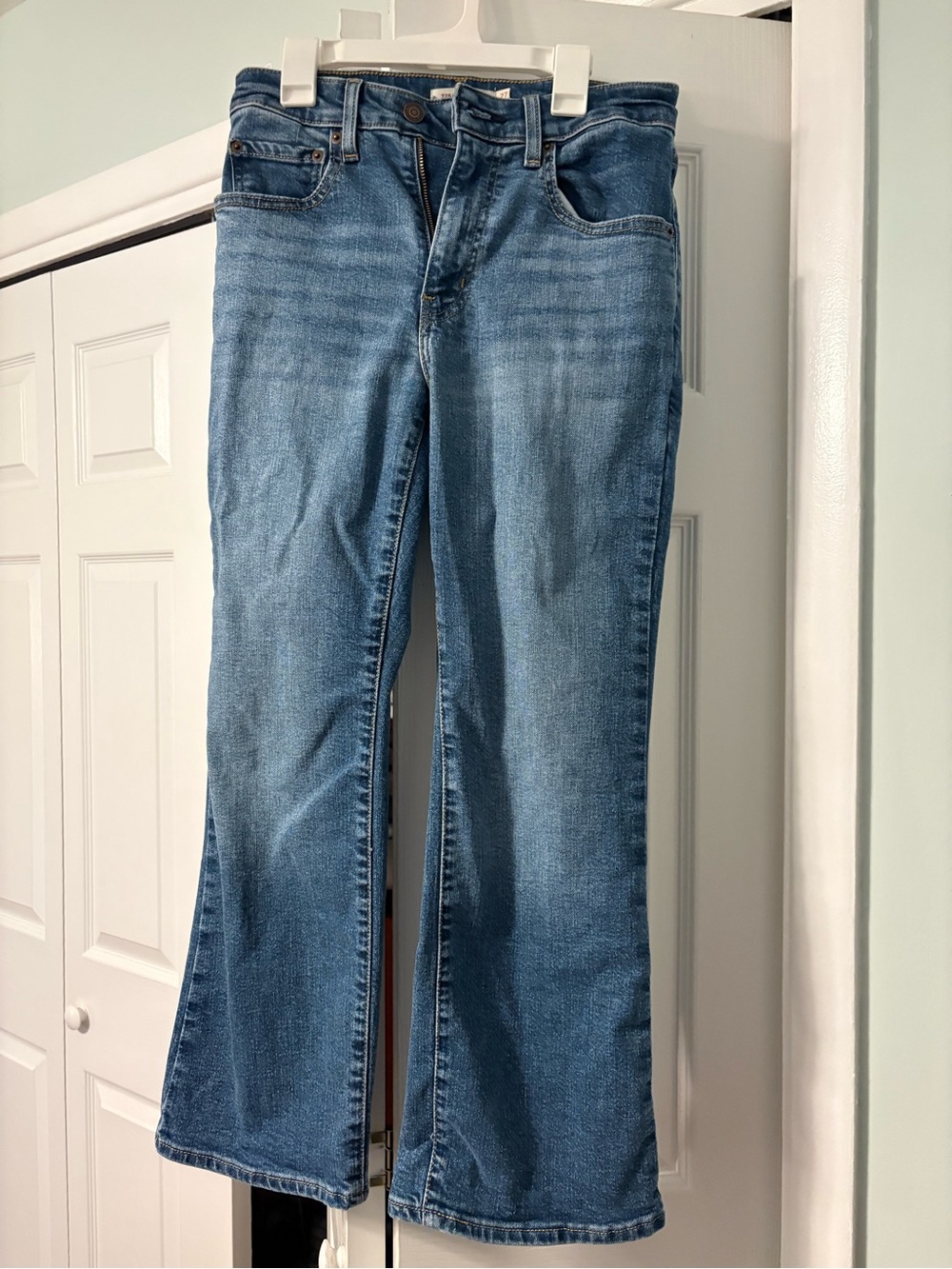 Levi's Light Blue Denim Jeans with Red Tab